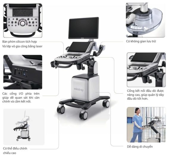 Máy siêu âm bàn đẩy Mindray Consona N5 6 76eed616e24f63113a5e